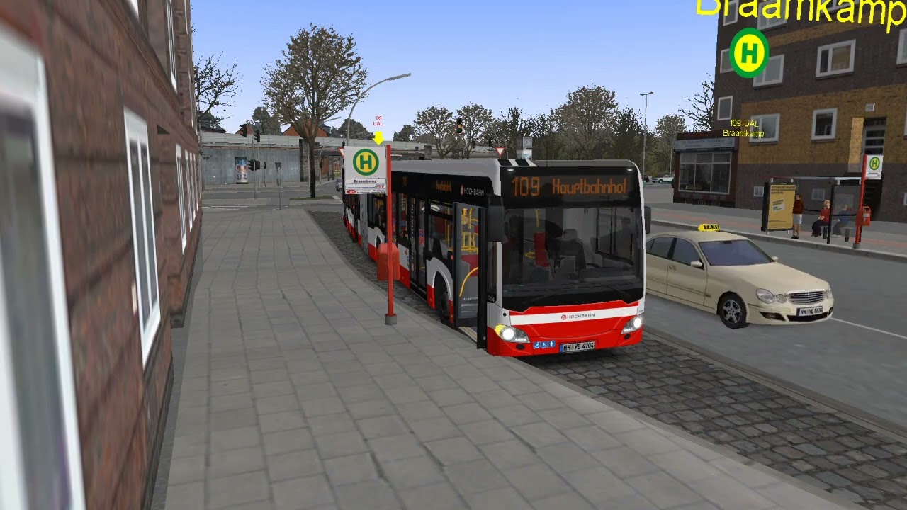 OMSI 2 - Mercedes Benz Capacity - Hamburg Linie 109 zum Hauptbahnhof