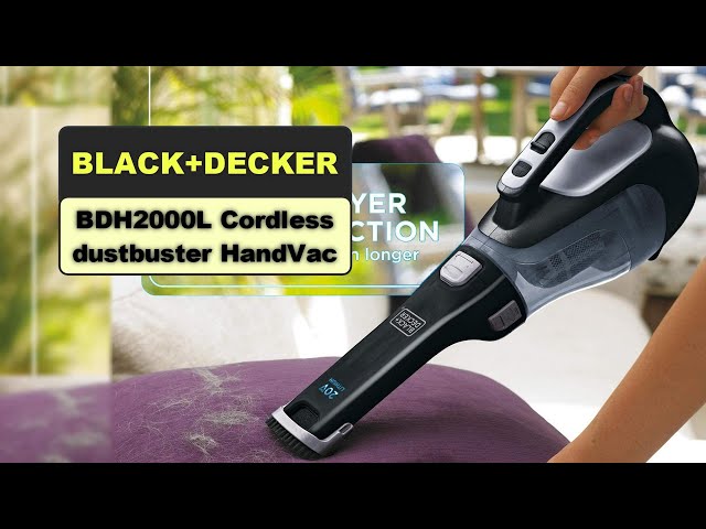 Black & Decker Platinum 20V Hand Vac Review BDH2000L - Tools In