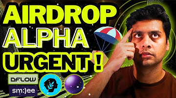 Loads of Airdrop Alpha Dflow, Morkie, Smilee, Metis (🕐Time Sensitive) 🌡️