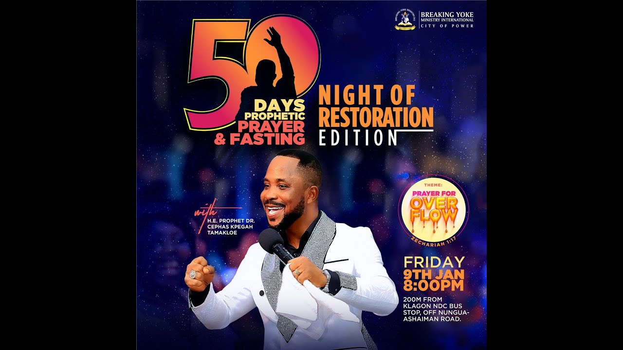 16||01||26 - RESTORATION AND DIRECTION  SERVICE WITH H.E PROPHET DR. CEPHAS KWAME KPEGAH TAMAKLOE