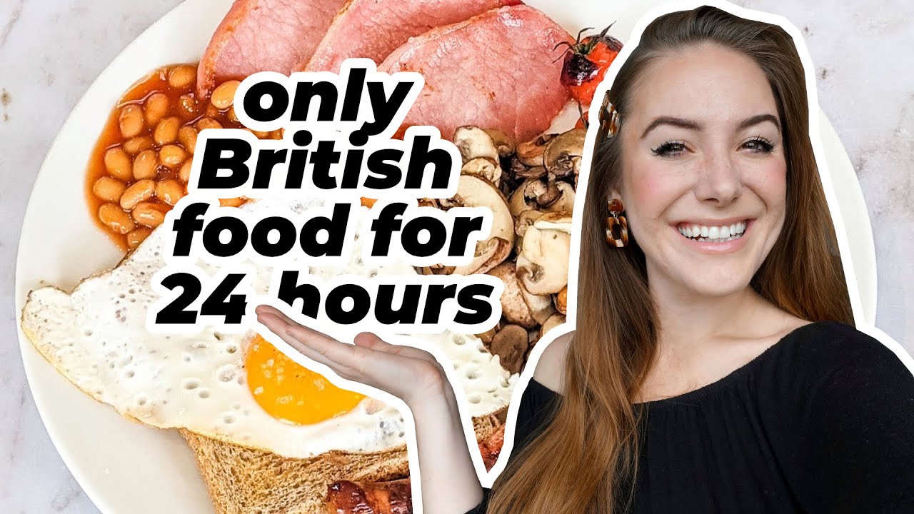Eating BRITISH FOOD in London for 24 Hours 🇬🇧 YouTube