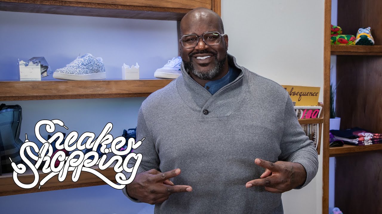 ⁣Shaq Goes Sneaker Shopping With Complex
