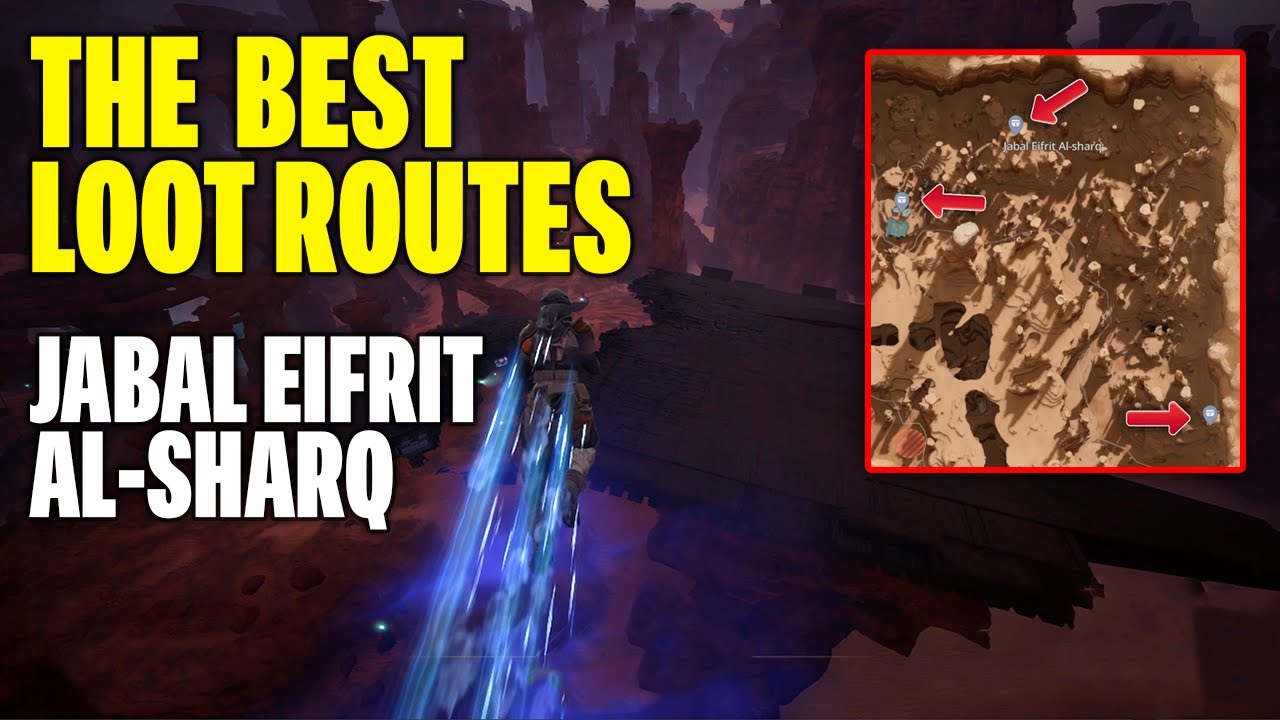3 Chest Locations in Jabal Efrit al-Sharq in Dune: Awakening - YouTube