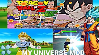 New Dragon Ball Z My Universe Mod PPSSPP Gameplay 2026 For Android|DBZ MODS screenshot 4