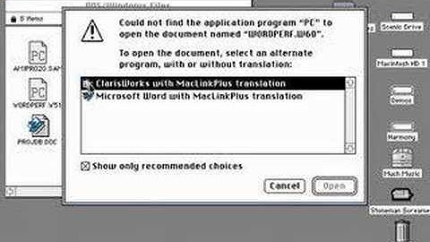 Mac OS 7.6 Demo Part one