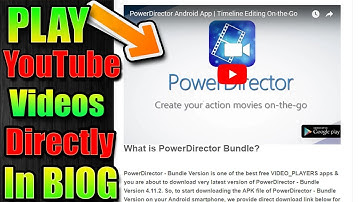 How to Direct Play YouTube Video in Blog 2018 | Add/Embed YouTube Video on Blogger