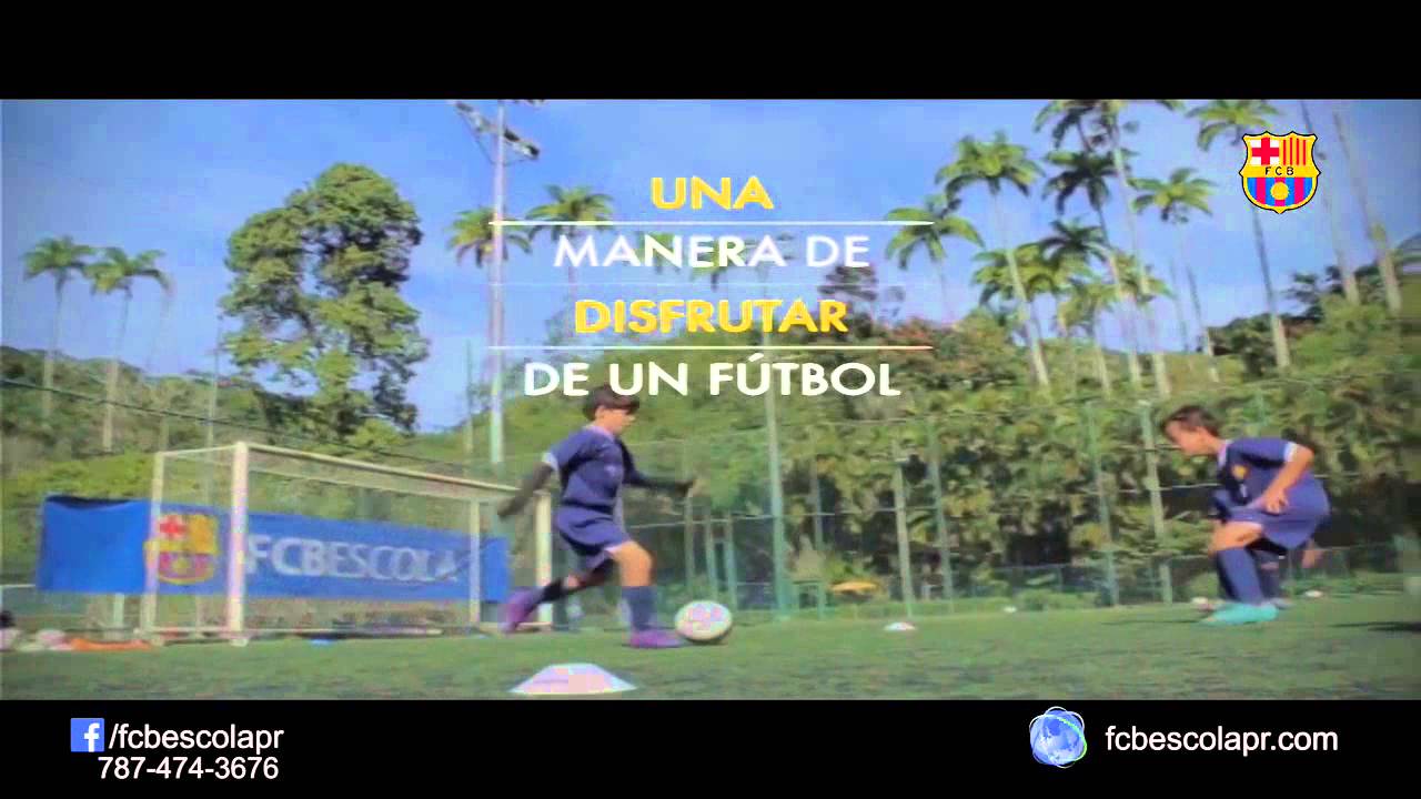 FCB Escola Soccer Camp Puerto Rico YouTube