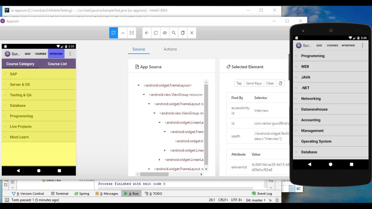 Appium Automation testing Mobile - YouTube