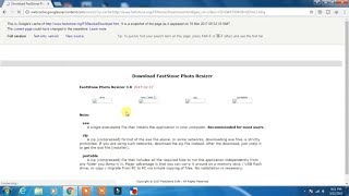 How to download faststone photo resizer for scanning image