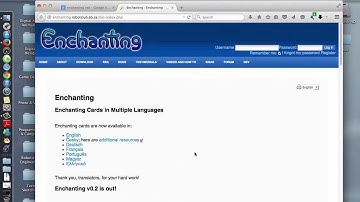 Install + Brief Intro to Enchanting w/ NXT