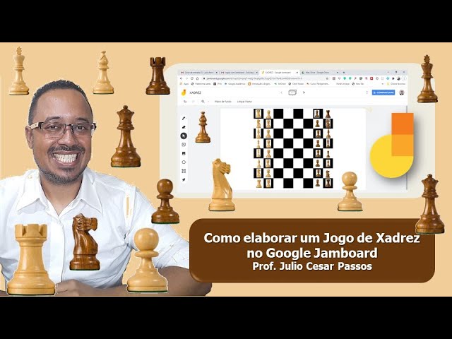 Estratégias com Google Jamboard - Como Elaborar um jogo de xadrez com o  Google Jamboard 