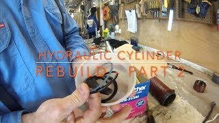 Hydraulic Cylinder Rebuild part two - Made by J&D