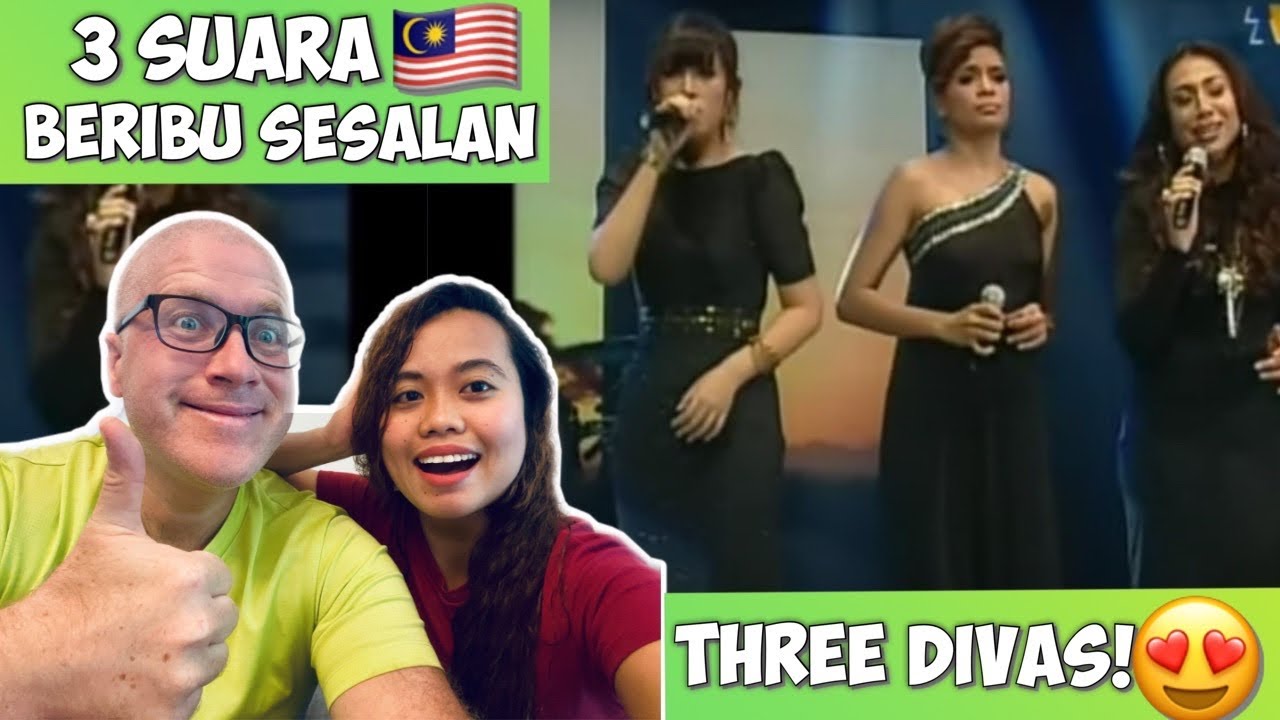3 SUARA BERIBU SESALAN (MUZIK-MUZIK 26 LIVE) | REACTION!😍🇲🇾