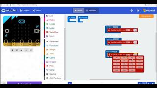 Traffic light made in LEGO® bricks, controlled with micro:bit - 2.video