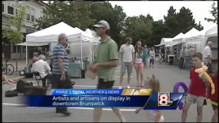 Artists, artisans converge on Brunswick for annual arts festival