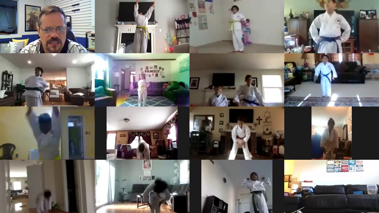 The Academy's Youth Colored Belt Test - 9/1/20