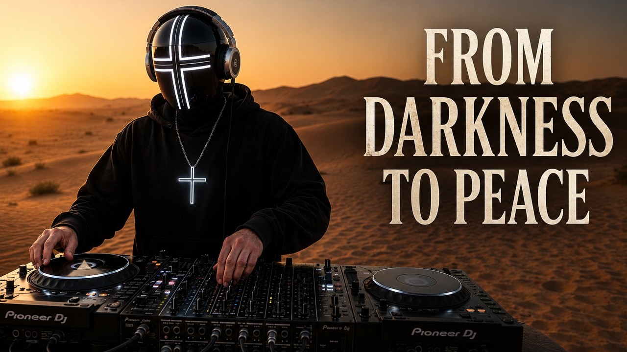 From Darkness to Peace | A Christian Melodic Techno Journey - YouTube