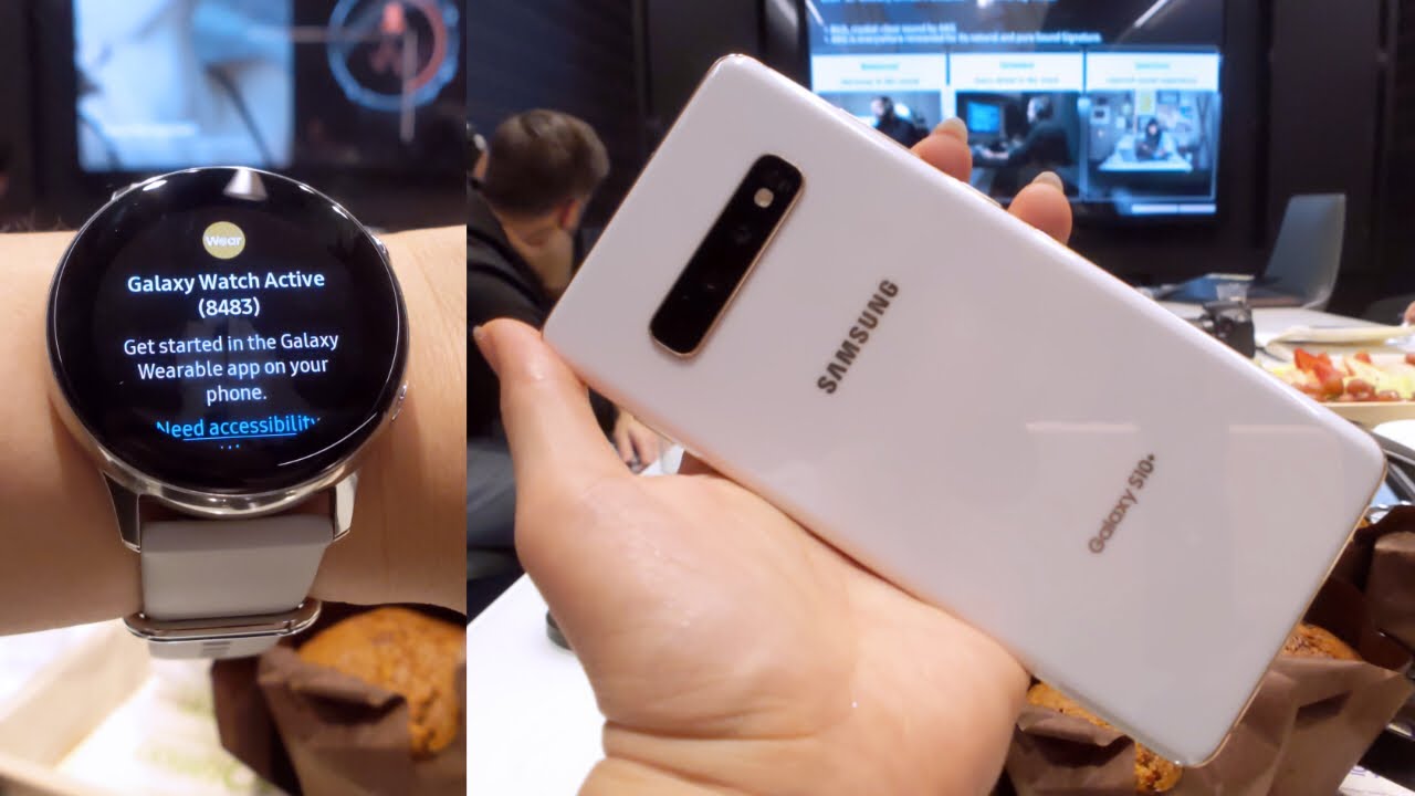 samsung s10 with watch