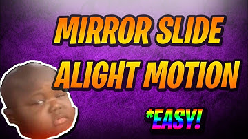 MIRROR SLIDE TRANSITION | alight motion |*easy
