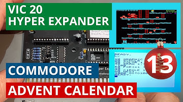 December #13 - The VIC20 Hyper expander + super expander - Commodore advent calendar 2021