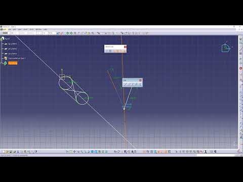 [126일차] Catia Sketch 에서 직선을 그리는 방법