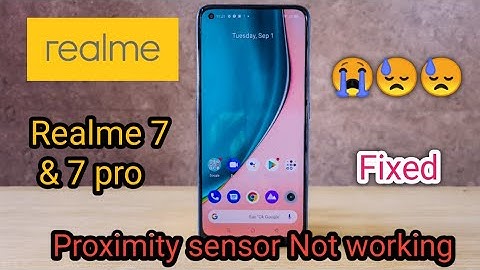 Realme 7 proximity sensor not working 😭😠 problem || How to solve proximity sensor problem in realme7