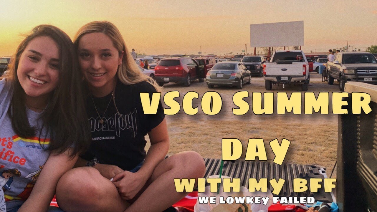 attempting to live a "vsco" summer day