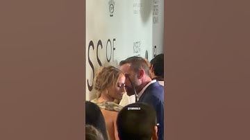 JLO & BEN RED CARPET MOMENT AT THE KISS OF A SPIDER WOMAN MOVIE. #JenniferLopez #BenAffleck #FYP