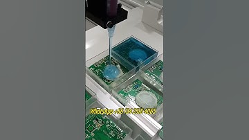 Liquid dropping machine part automatic two part AB epoxy resin ECU Potting machine robot for sale