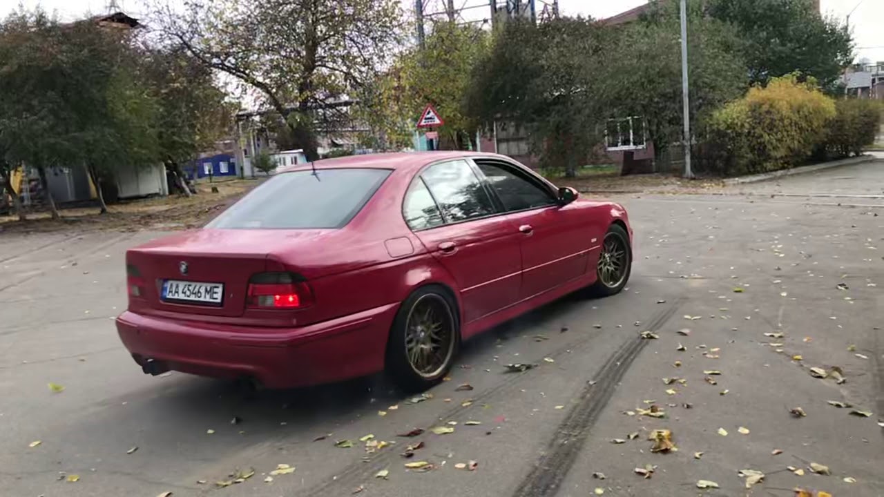 Бернаут на бмв