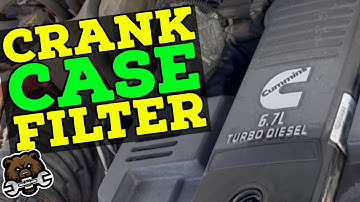 Ram Cummins 6.7 - How to Change the Crank Case Filter (CCV) & Reset "Preform Service" Message.
