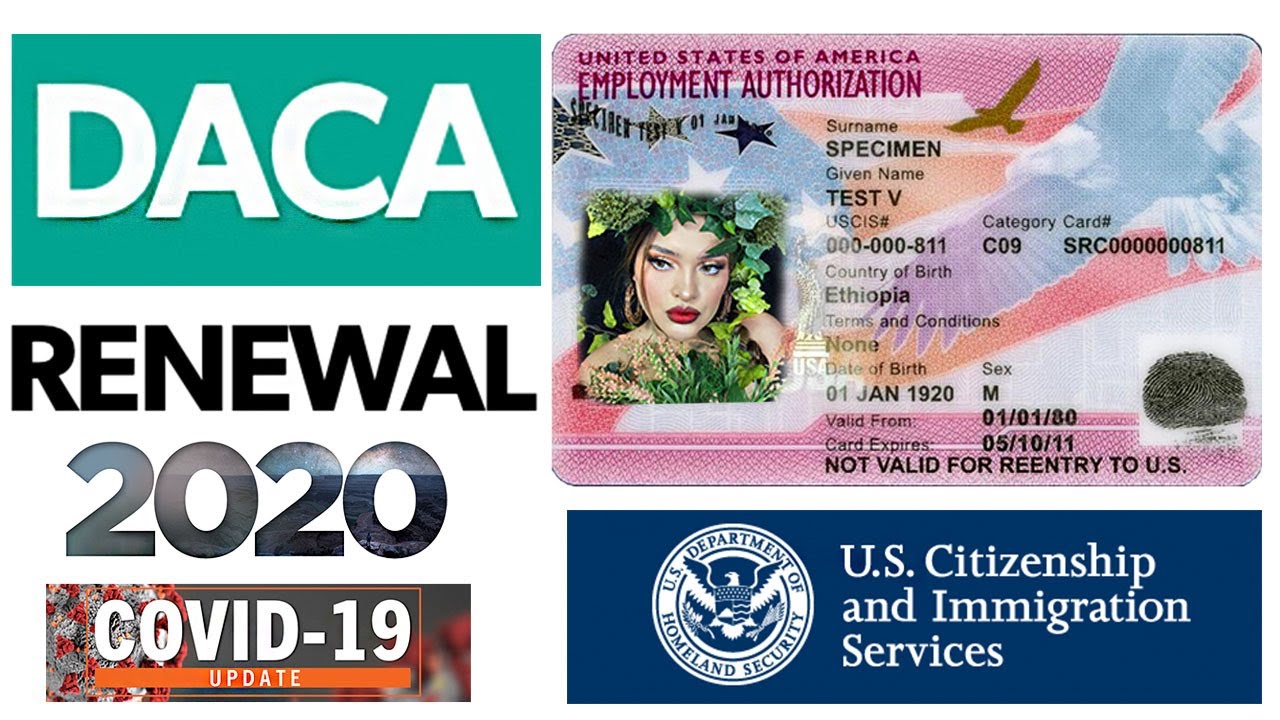 DACA RENEWAL 2020 easy step by step without a lawyer YouTube