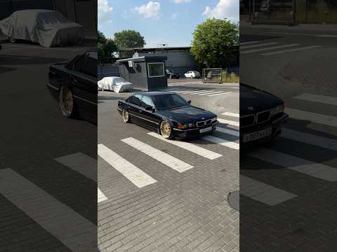 Stock r16 vs Work VSXX r20 🥱 #bmwe38 #e38 #bassecurity