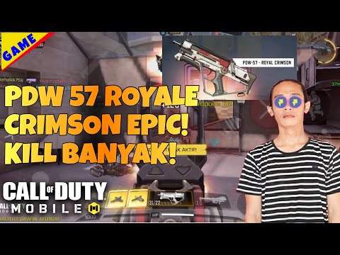 Epic Pdw 57 Royal Crimson To Many Kills Call Of Duty Mobile Youtube