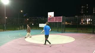  London, Shoreditch Basketball 2025.11.17, game 3, 1v1, Michael v Martin