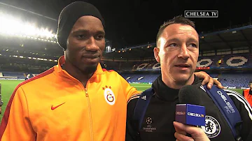 Reaction: Drogba and Terry on Galatasaray