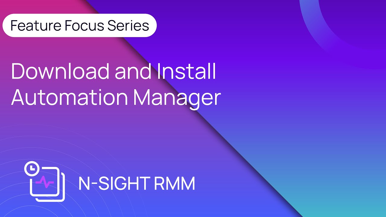 Download and Install Automation Manager - YouTube