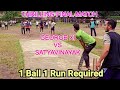 George Xi Kalyan Vs Satyavinayak Kamothe - Bhandup Rainy Tournament  - Underarm Box Cricket