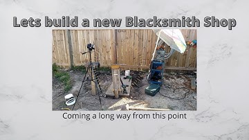 Shed Build Part 1: Lets build a blacksmith shop: Building the first phase