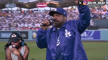 World Series: Ice Cube performs???? AT GAME 2 YANKEES VS DODGERS! THAT