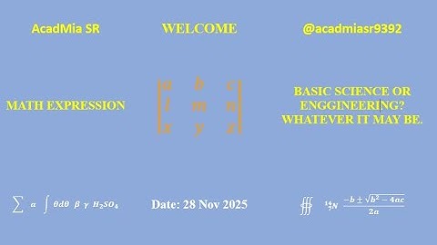 Math Expression 05 28Nov2025 Matrix Determinant