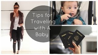 Tips for Traveling with A Baby/Toddler