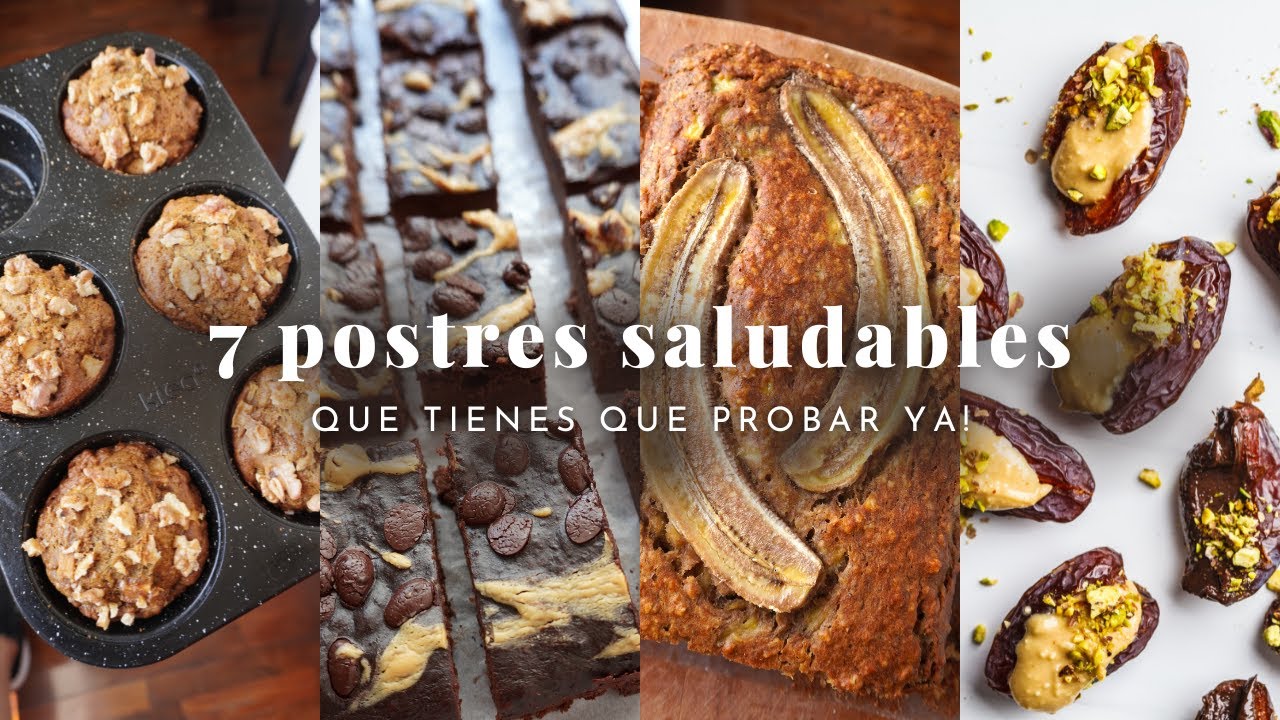 7 Postres Saludables que tienes que Probar Ya!