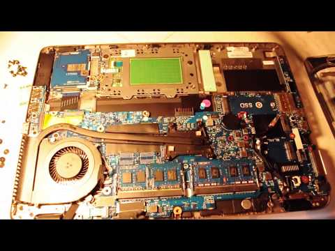 Disassembling HP Elitebook 840 G2 laptop