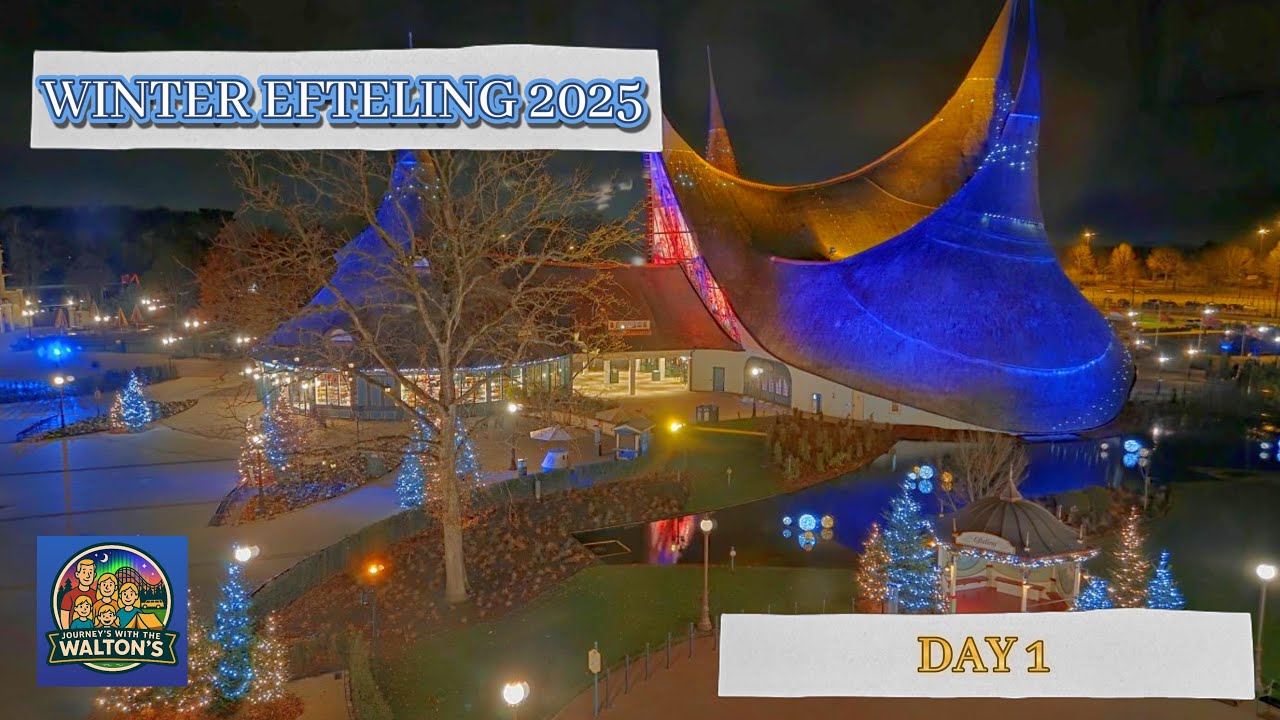 Winter Efteling 2025 - Day 1 Vlog