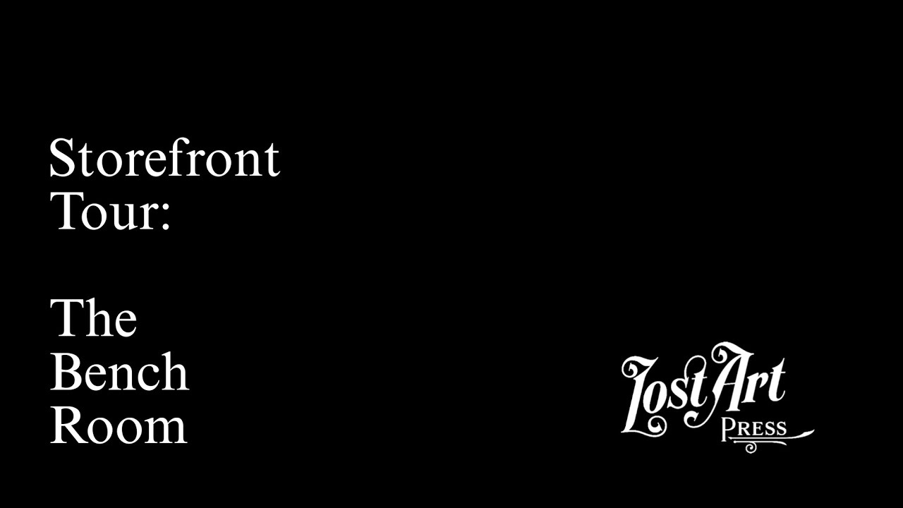 Storefront Tour: The Bench Room