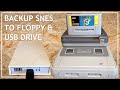 Super Nintendo Famicom Floppy Disk to USB Backup Supercom Pro1 SP-3200