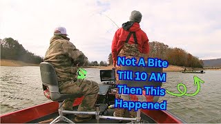 Didn't Catch A Single Crappie Till 10 AM!! Then This Happened