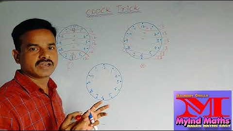 The CLOCK MAGIC | Amazing Maths Tricks in Clock