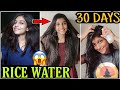 [EXTREME HAIR GROWTH] 😍30 Days Real Experience With RICE WATER